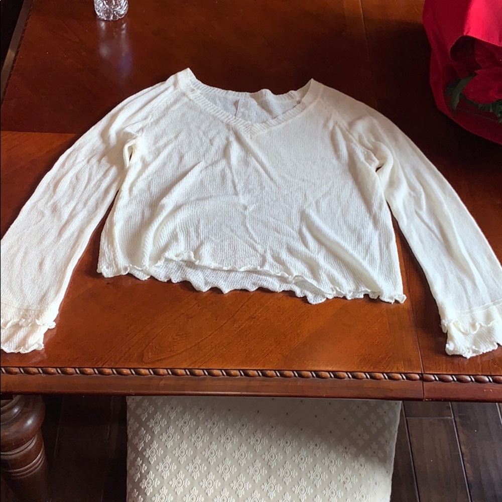 Crop sweater